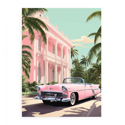 My Vintage Car Canvas Art Print