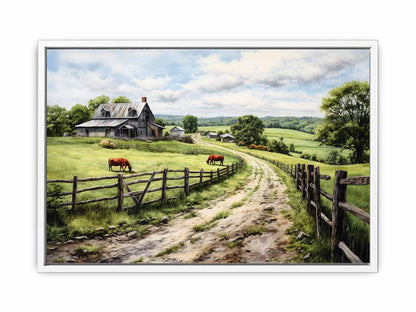 Country Artwork Canvas Art Print