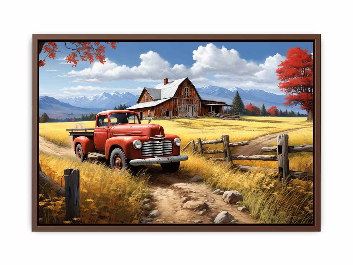 Country Side Artwork Painting Print