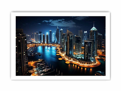Dubai Artwork Canvas Art Print
