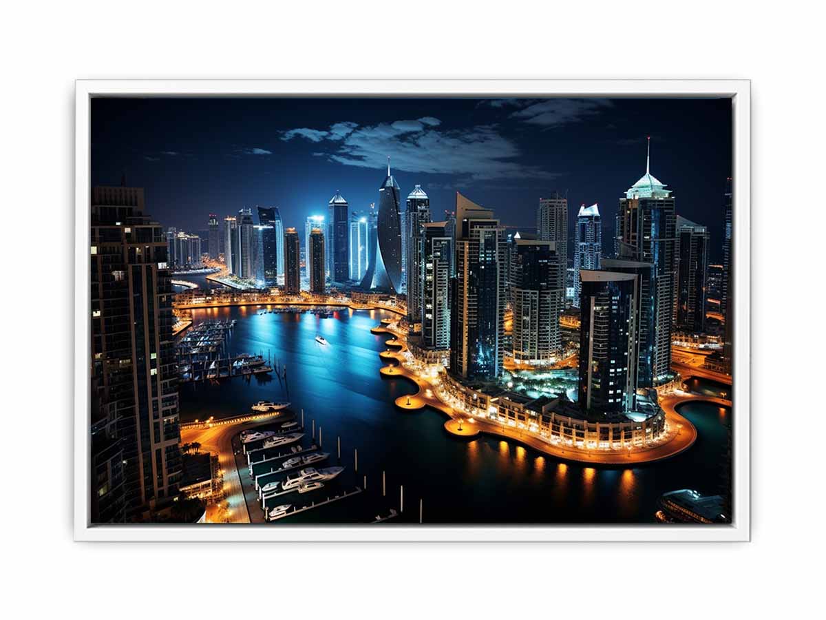 Dubai Artwork Canvas Art Print