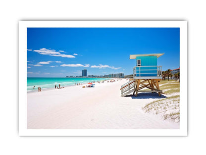 Florida Beach Art Canvas Photography painting
