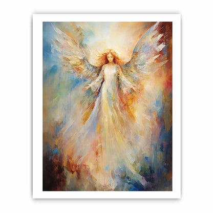 Abstract Angel Art Painting