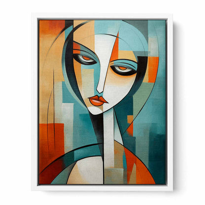 Modern Art Woman Canvas Art Print