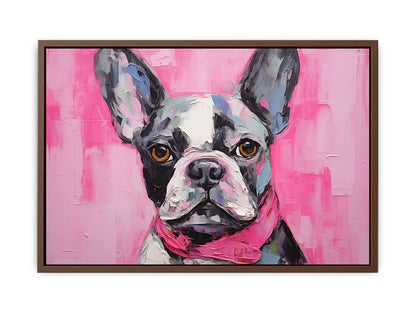 Pug Dog Canvas Art Print