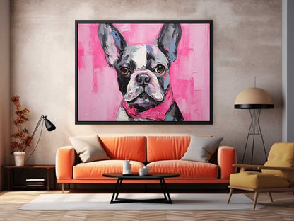 Pug Dog Canvas Art Print