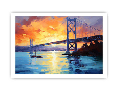 Bridge Tower Painting for Living room