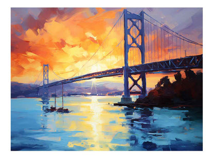 Bridge Tower Painting for Living room