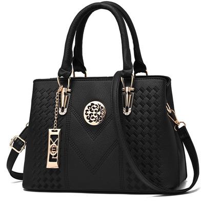 NNEDSZ Women Leather Messenger Handbag - Stylish And Functional - Black
