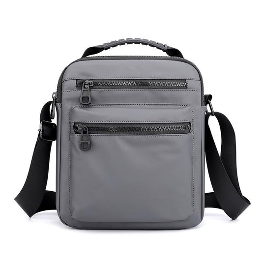 NNEDSZ Men Oxford Cloth Crossbody Chest Bag Sporty And Versatile - Grey