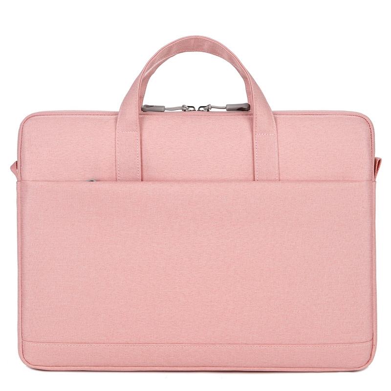 NNEDSZ 14 Inch Waterproof Oxford Laptop Handbag - P310 - Pink