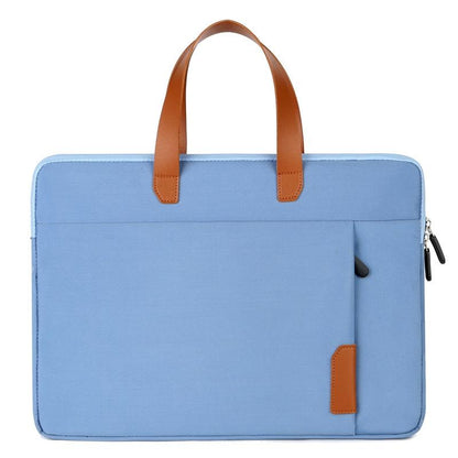 NNEDSZ Lightweight Portable Laptop Liner Bag - Fits 14 / 14.6 Inch - Blue