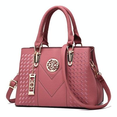 NNEDSZ Women Leather Messenger Handbag - Stylish And Functional - Pink
