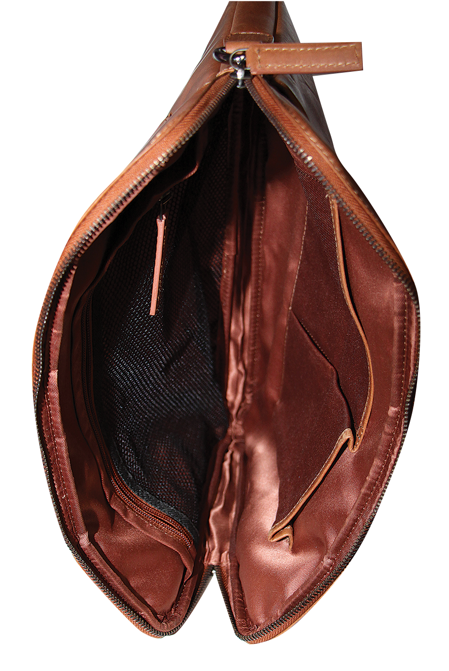 NNEDSZ Futura Mens Slimline Laptop Bag Satchel Handbag Handles College - Brown