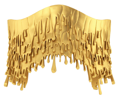 Antonio Wehrli Gravity Paint Drip Bracelet: Art into Jewelry-18K Gold