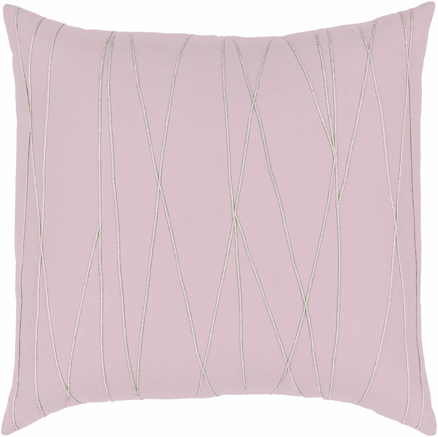 Adela Mauve Geometric Cotton Bedding Set