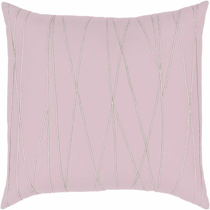 Adela Mauve Geometric Cotton Bedding Set