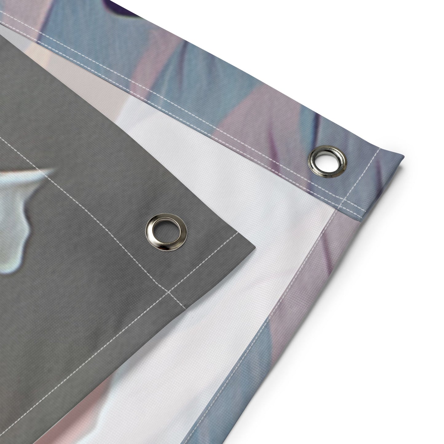 Still Life Grapes Painting Flag Tapestry