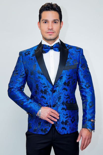 "Amsterdam" Tuxedo Jacket Peak-5