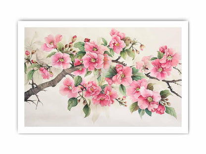 Blossom Flower tree Canvas Art Print