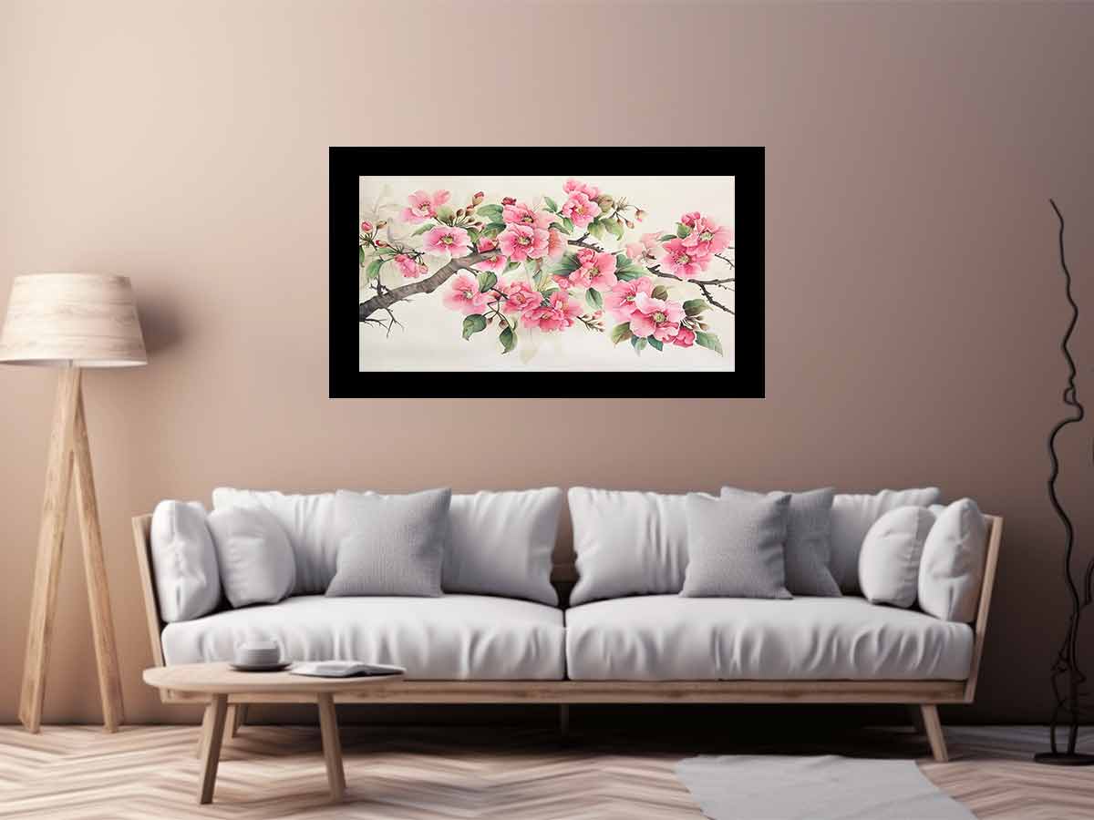 Blossom Flower tree Canvas Art Print