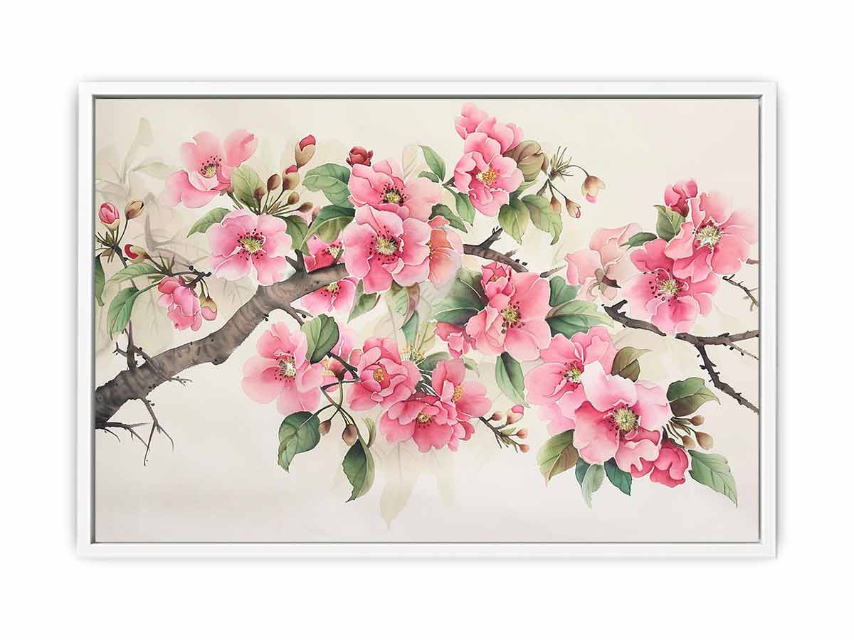 Blossom Flower tree Canvas Art Print