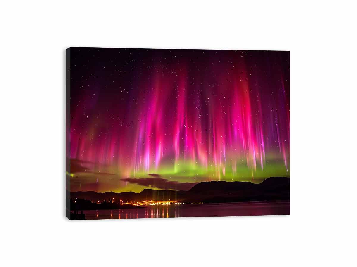 Northern Lights  Canvas Painting Print