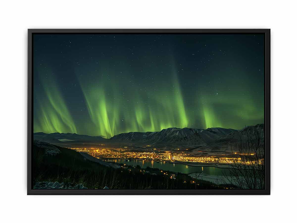 Northern Lights  Canvas Art Print Poster