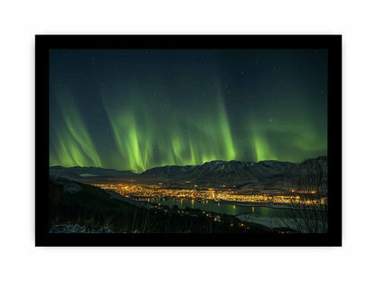 Northern Lights  Canvas Art Print Poster