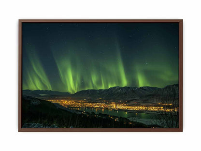 Northern Lights  Canvas Art Print Poster