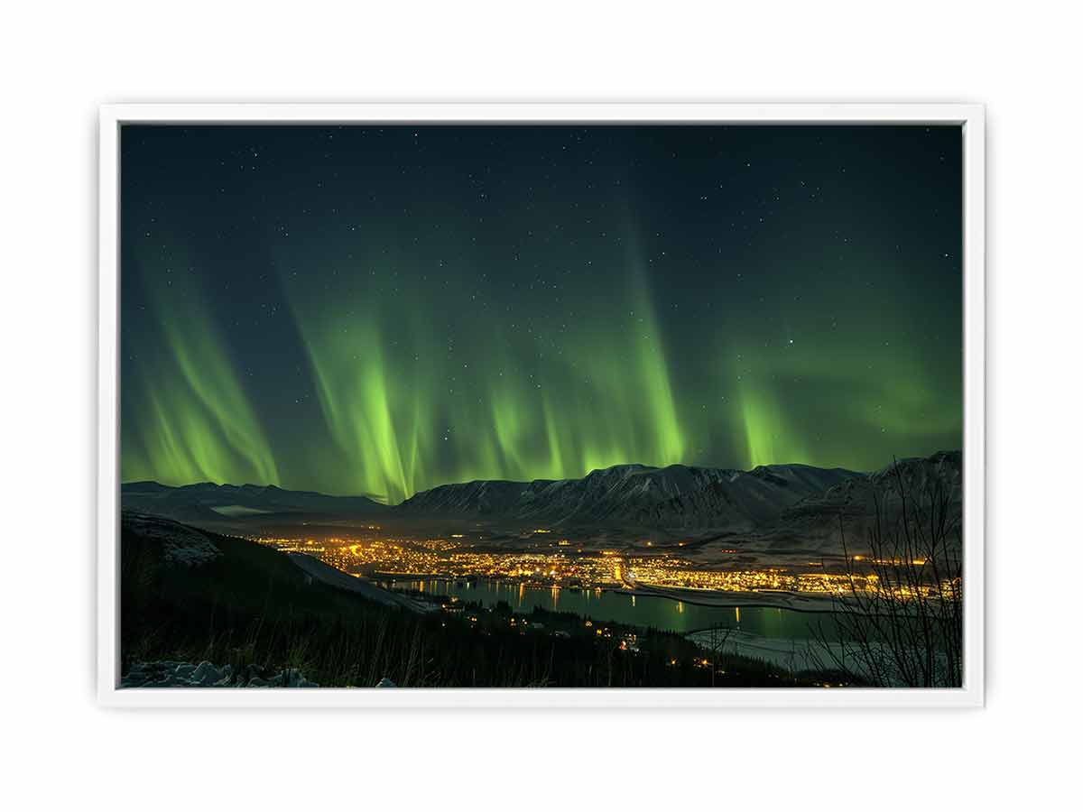 Northern Lights  Canvas Art Print Poster