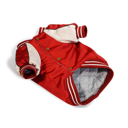 Stylish Dog Shiny Cotton Jacket - Two-Legged Clothes