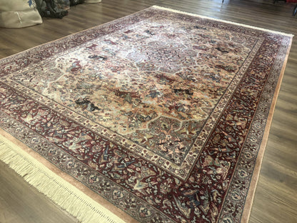 Karastan Rug 8.8 x 12 Persian Hunting Rug #723, Wool Area Rug