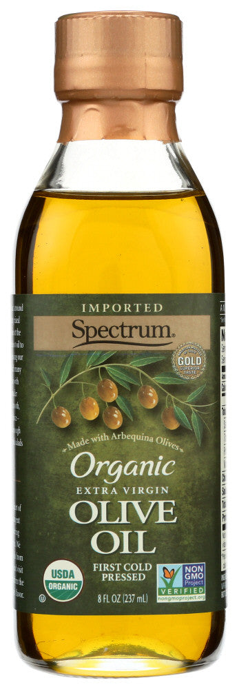 Spectrum Naturals Unrefined Extra Virgin Olive Oil (6x8 Oz)-0