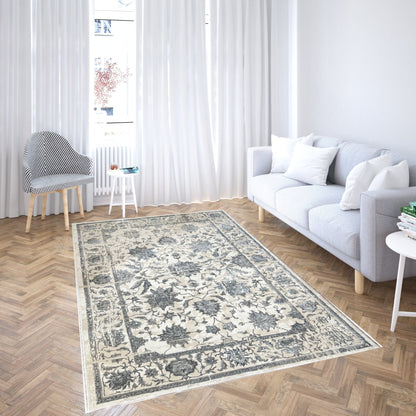 Canvello Area Rugs Premium Rugs for Living Room, Bedroom, Home Dining, Ivory, Grey, Beige