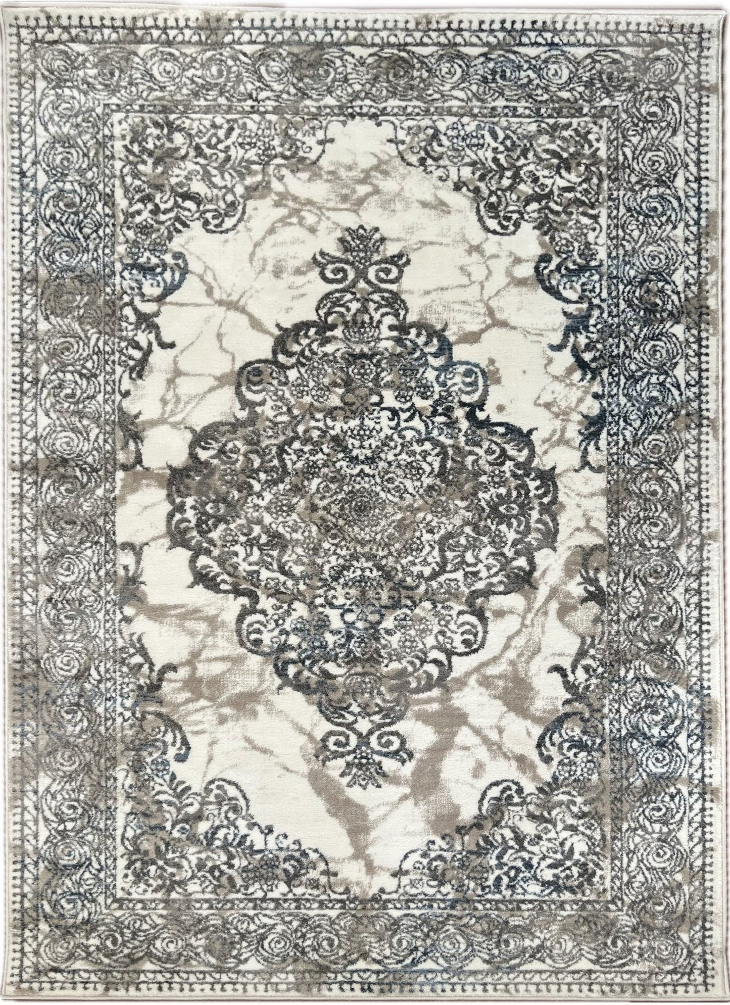 Canvello Area Rugs Premium Rugs for Living Room, Bedroom, Home Dining, Ivory, Grey, Beige