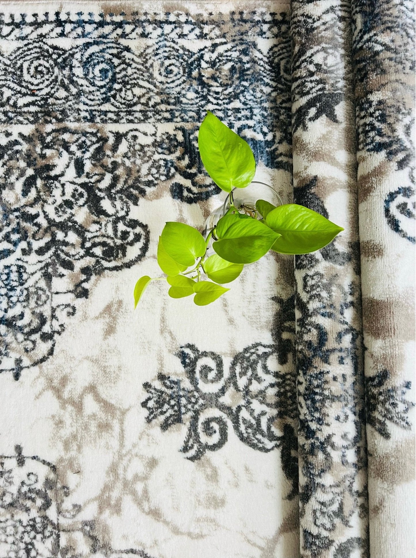 Canvello Area Rugs Premium Rugs for Living Room, Bedroom, Home Dining, Ivory, Grey, Beige