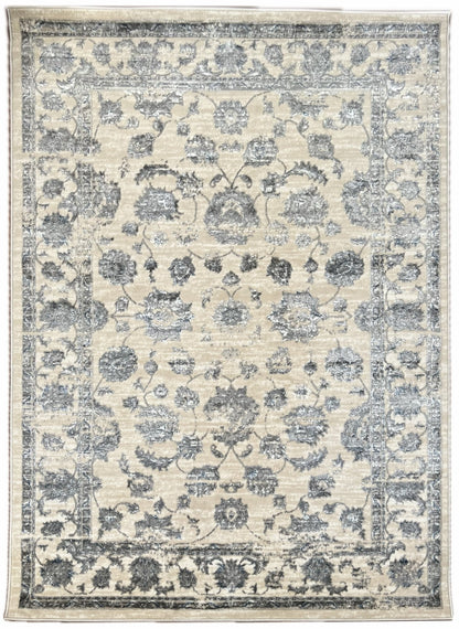 Canvello Area Rugs Premium Rugs for Living Room, Bedroom, Home Dining, Ivory, Grey, Beige