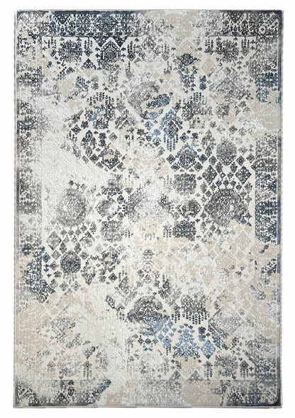Canvello Area Rugs Premium Rugs for Living Room, Bedroom, Home Dining, Ivory, Grey, Beige, Blue