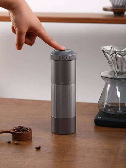 Portable Electric Coffee Grinder – USB Rechargeable & Wireless