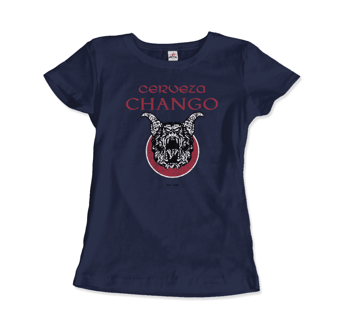 Cerveza Chango - Distressed Artwork T-Shirt