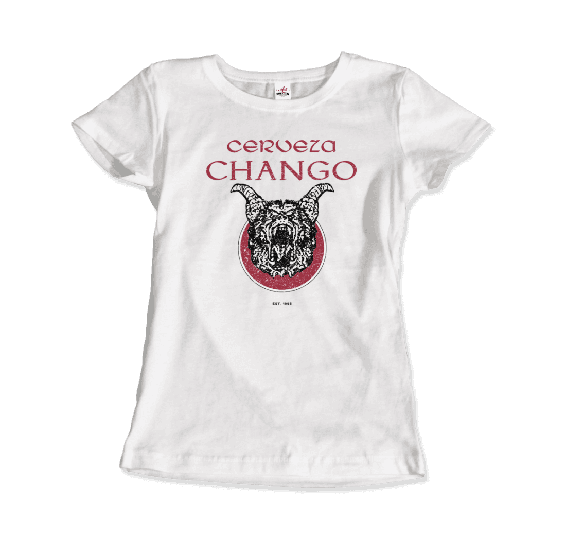 Cerveza Chango - Distressed Artwork T-Shirt