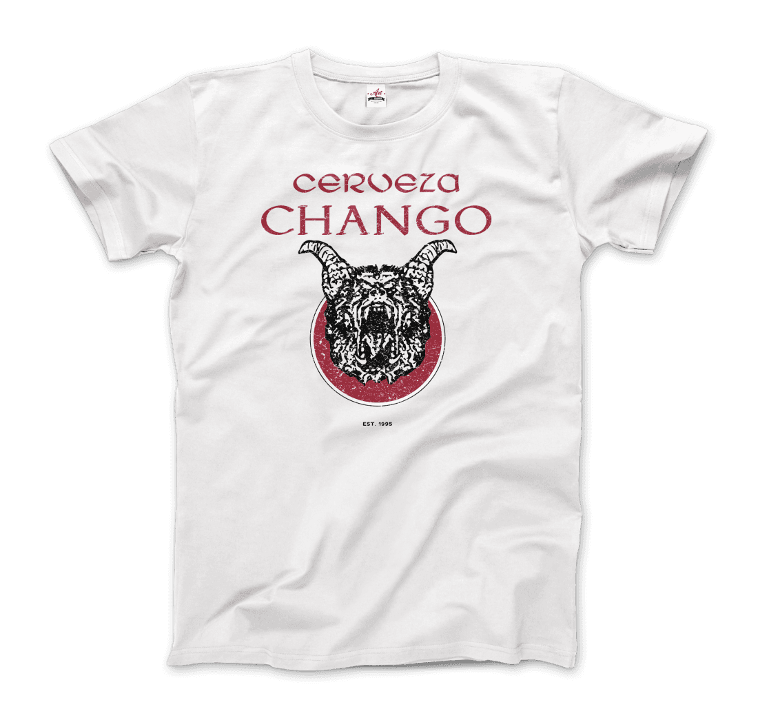 Cerveza Chango - Distressed Artwork T-Shirt