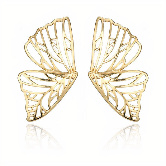 Butterfly -Gold Earrings