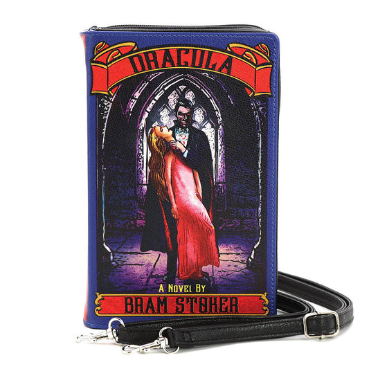 Colored Dracula Book Handbag
