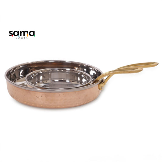 Copper Steel Saucepan