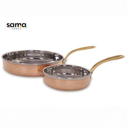 Copper Steel Saucepan