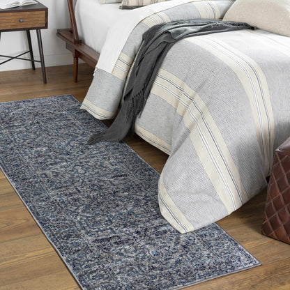 Costigan Traditional Navy Rug