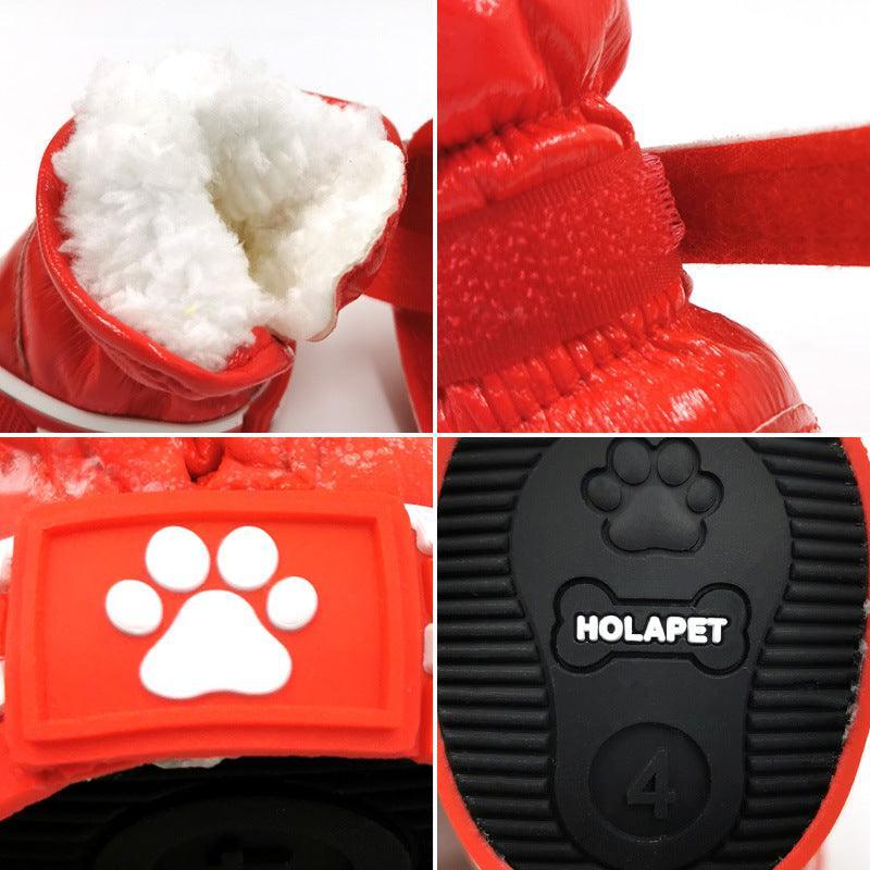 Cozy Paws: Stylish And Protective Cotton Dog Shoes