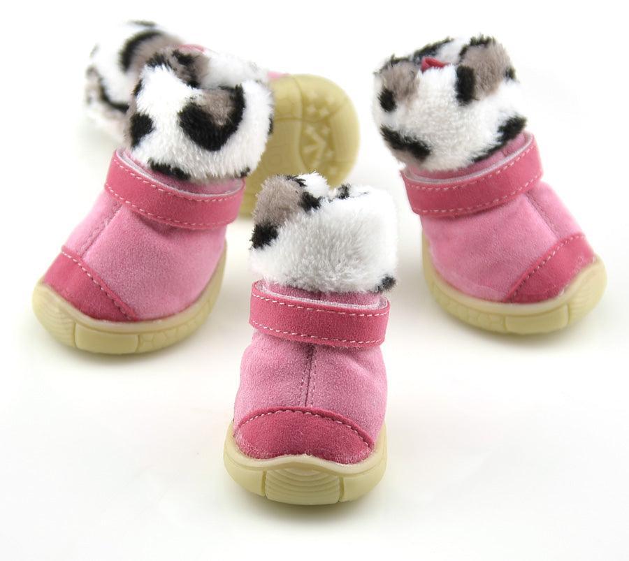 Cozy Paws: Stylish Cotton Shoes For Your Furry Friend